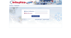 Desktop Screenshot of neige.ledauphine.com
